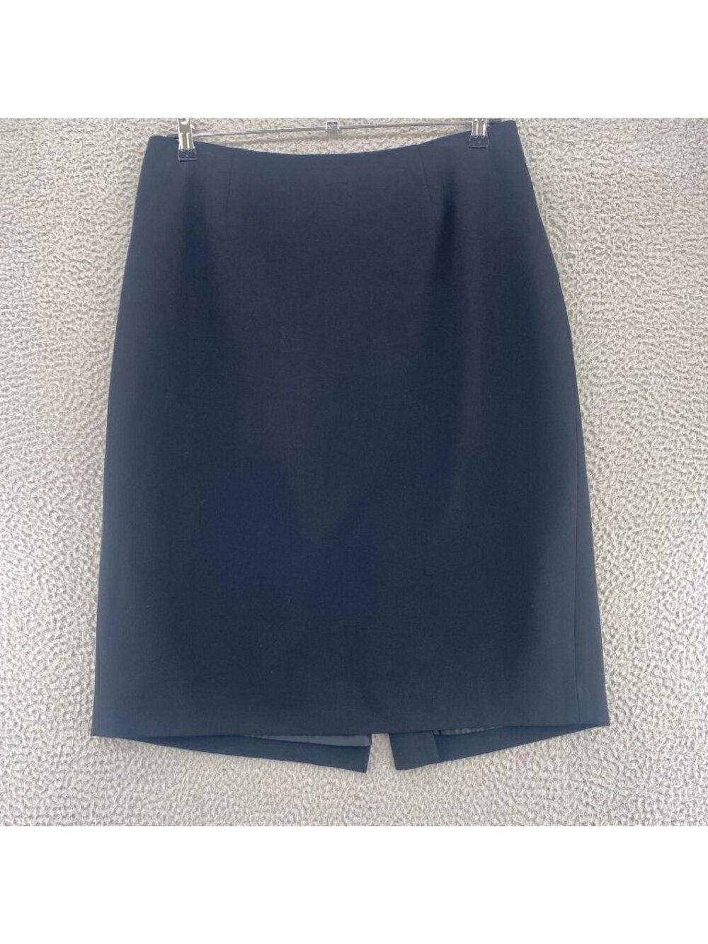 Kasper Skirt Womens 14W Plus Black Midi Stretch A Line Office Career Work Casual